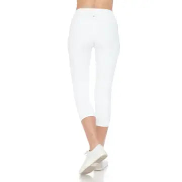 High Waist Activewear Capri Leggings