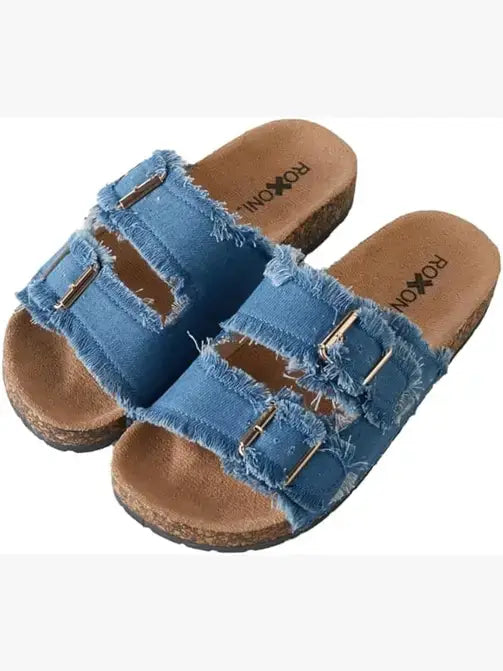 Women's Comfort Denim Sandals