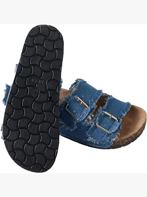 Women's Comfort Denim Sandals