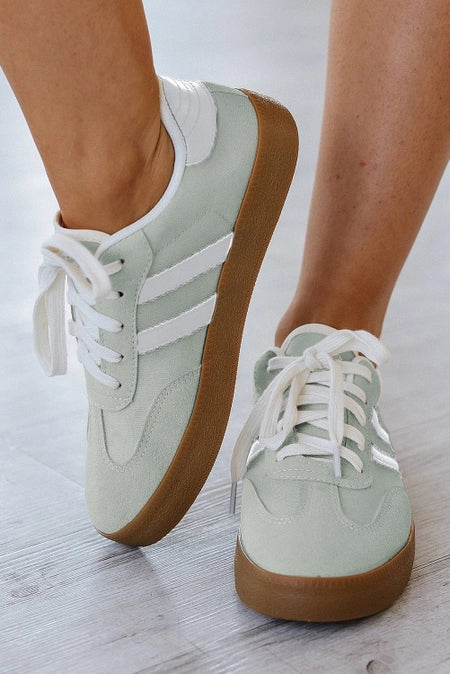 Striped Chic Sneakers