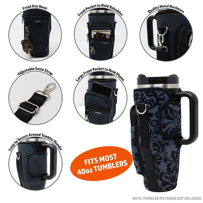 Cross Body Tumbler Carrier