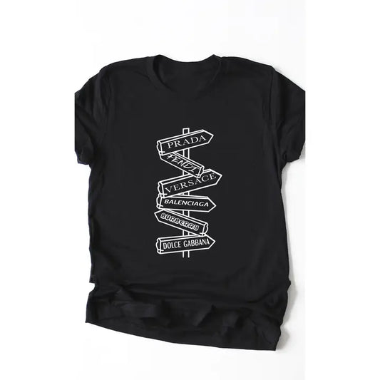 Designer Destination Graphic T-shirt