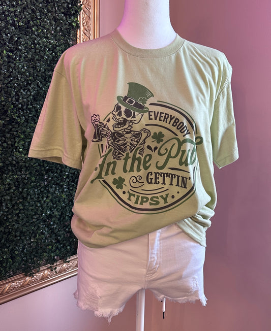 St. Patty's Everybody in the Pub Tee