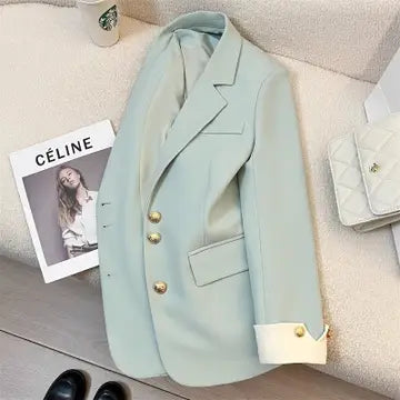 Metal Buckle Blazer